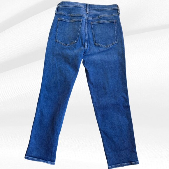 Madewell Stovepipe Jeans 31 Medium Wash Fair Trade Certified Straight Leg Denim - Picture 3 of 17